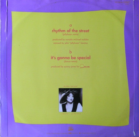 Patti Austin : Rhythm Of The Street (U.S. Remix) (12", Single)