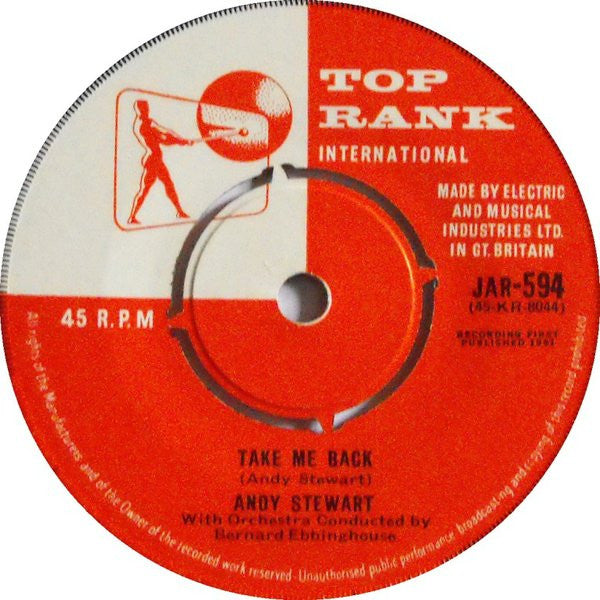 Andy Stewart : Take Me Back (7", Single)