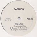 Saffron : One Love (12", Promo)
