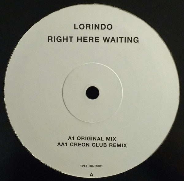 Lorindo : Right Here Waiting (12")