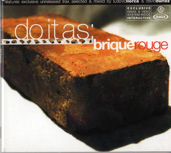 Ludovic Llorca, David Duriez : Do It As: Brique Rouge (CD, Enh, Mixed)
