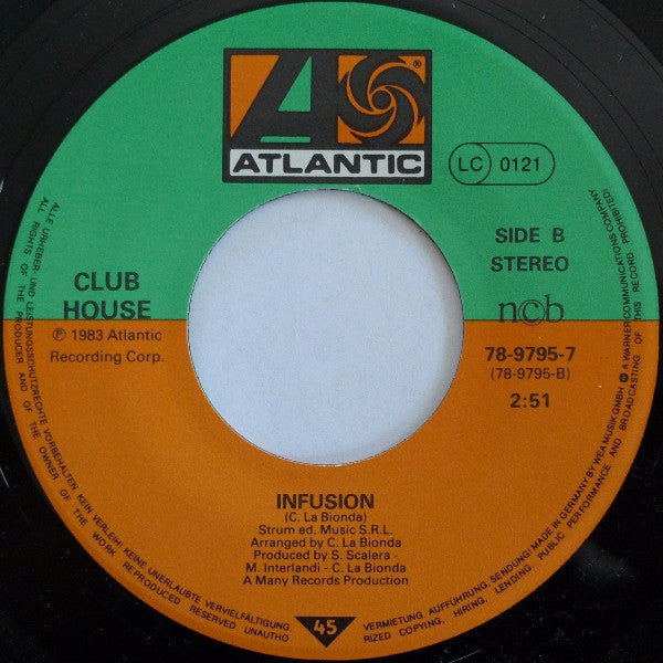 Club House : Do It Again Meets Billie Jean (7")