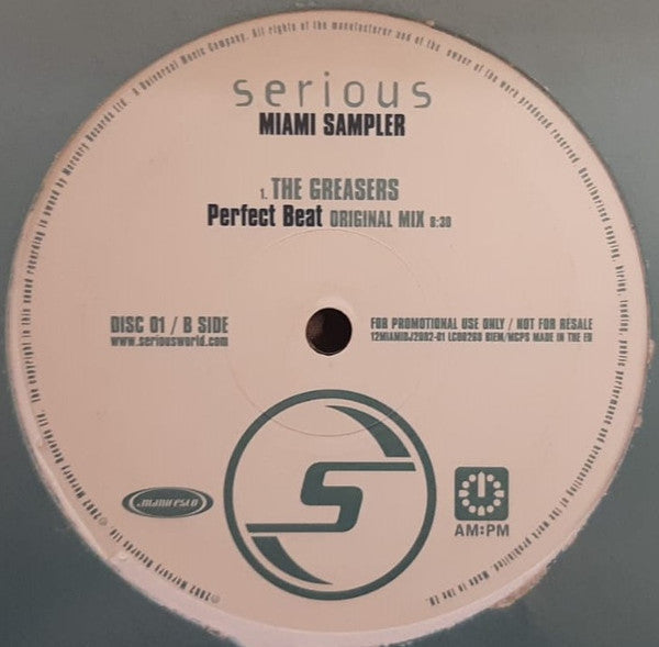 Various : Serious Miami Sampler (2x12", Promo, Smplr)