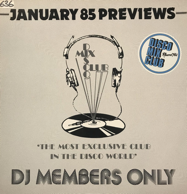 Various : January 85 Previews (LP, Comp)