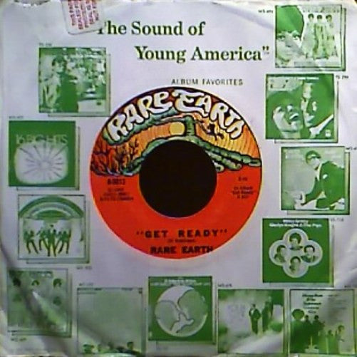Rare Earth : Get Ready  (7", Single, Styrene, Mon)