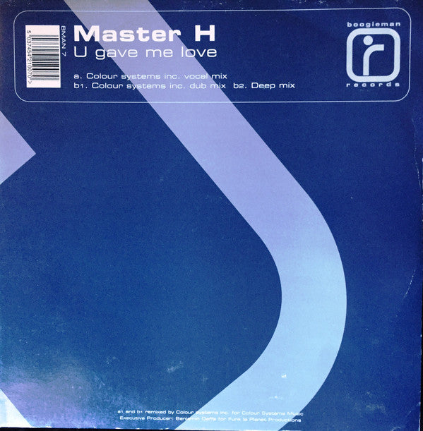 Master H : U Gave Me Love (12")