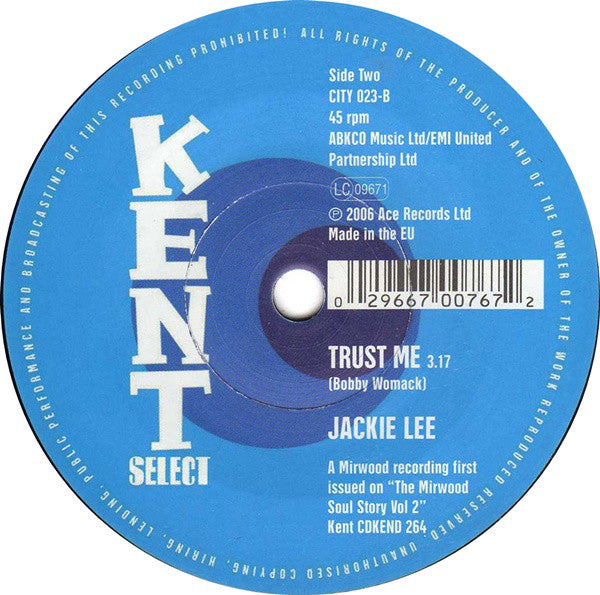 Jackie Lee : Anything You Want AKA Any Way You Want (7", Single)