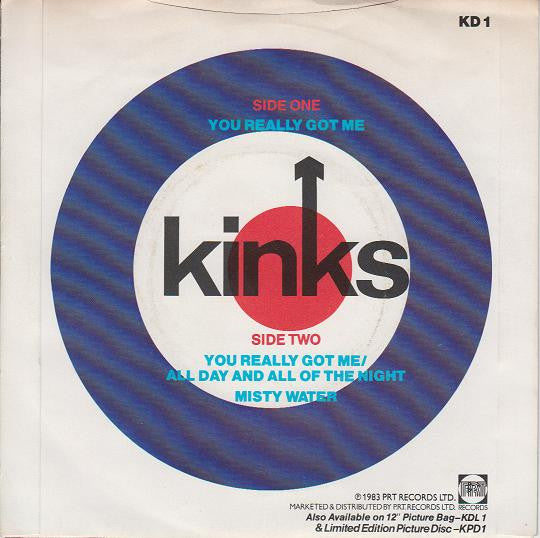 The Kinks : You Really Got Me (7", Single)