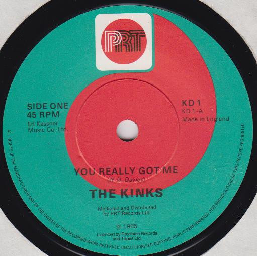 The Kinks : You Really Got Me (7", Single)