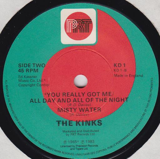The Kinks : You Really Got Me (7", Single)