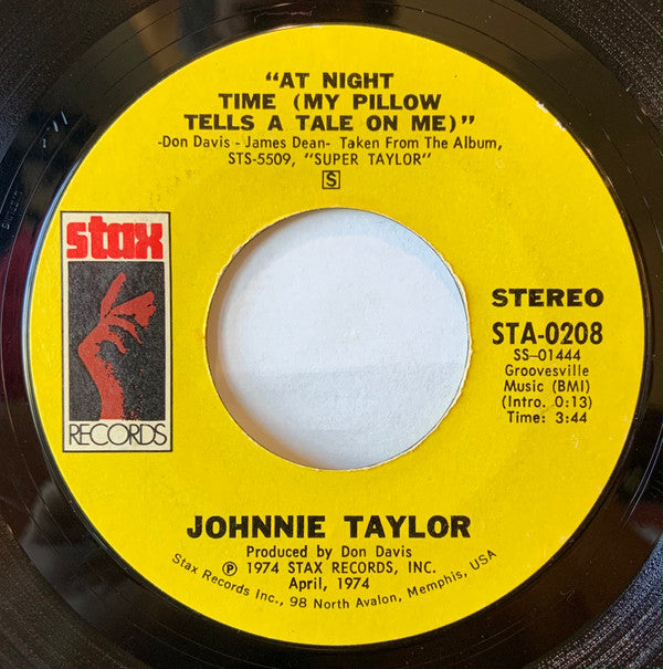 Johnnie Taylor : I've Been Born Again (7", Styrene)