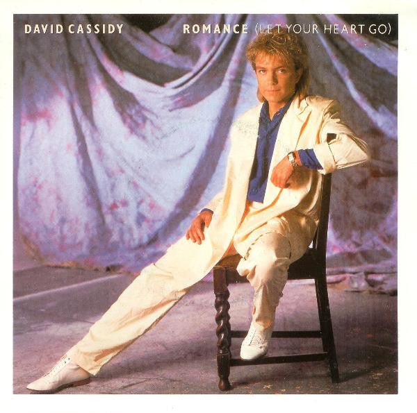 David Cassidy : Romance (Let Your Heart Go) (7", Blu)