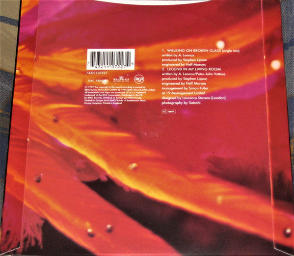 Annie Lennox : Walking On Broken Glass (7", Single)