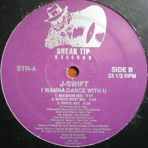 J-Swift (2) : I Wanna Dance With U (12")