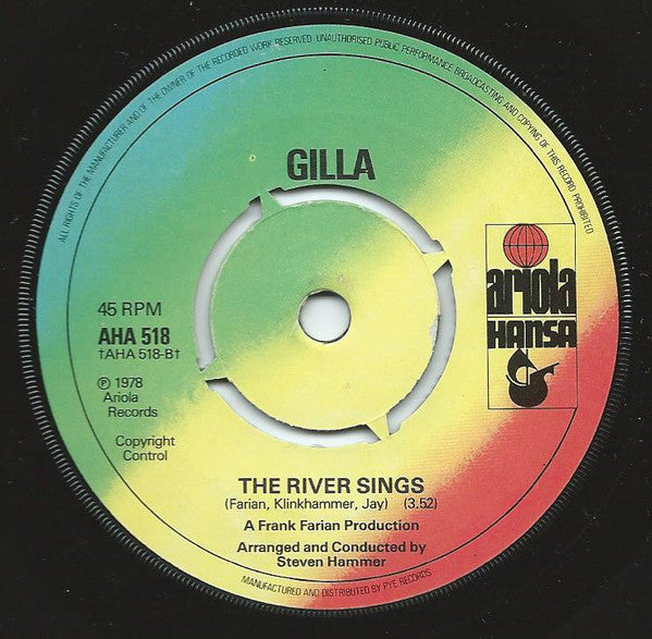 Gilla : Bend Me, Shape Me (7", Kno)