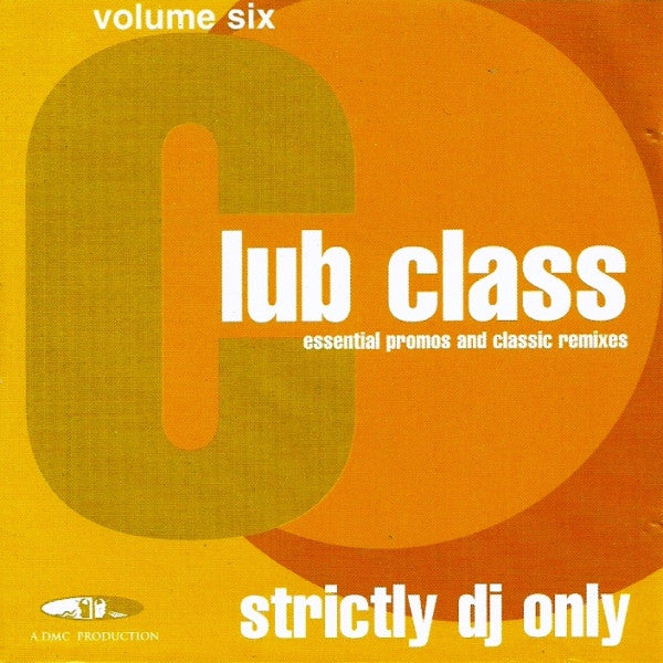 Various : Club Class Volume 6 (CD, Comp, Promo)
