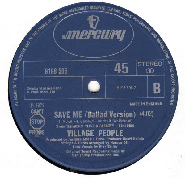 Village People : Ready For The 80's (12")