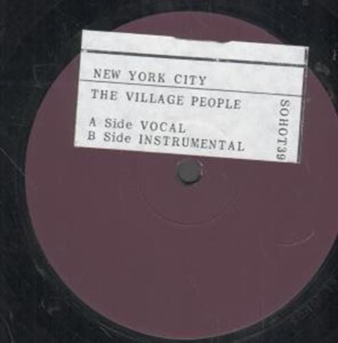 Village People : New York City (12", Promo, Pur)