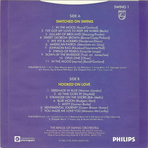 The Kings Of Swing Orchestra : Switched On Swing (7", Single)