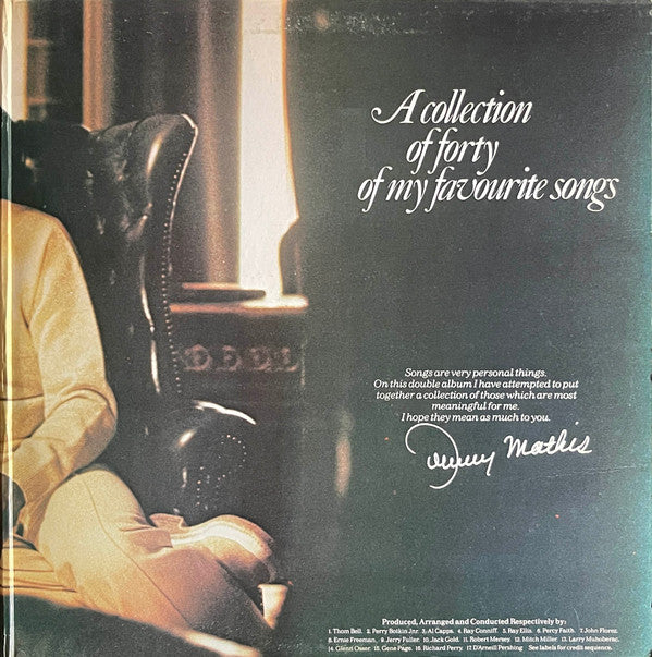 Johnny Mathis : The Mathis Collection (2xLP, Comp)
