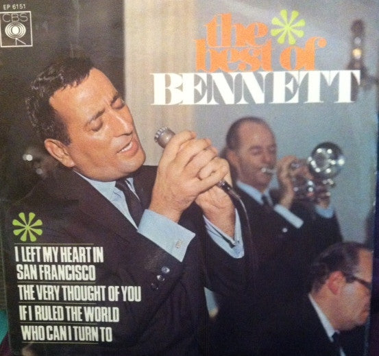 Tony Bennett : The Best Of Bennett (7", EP)