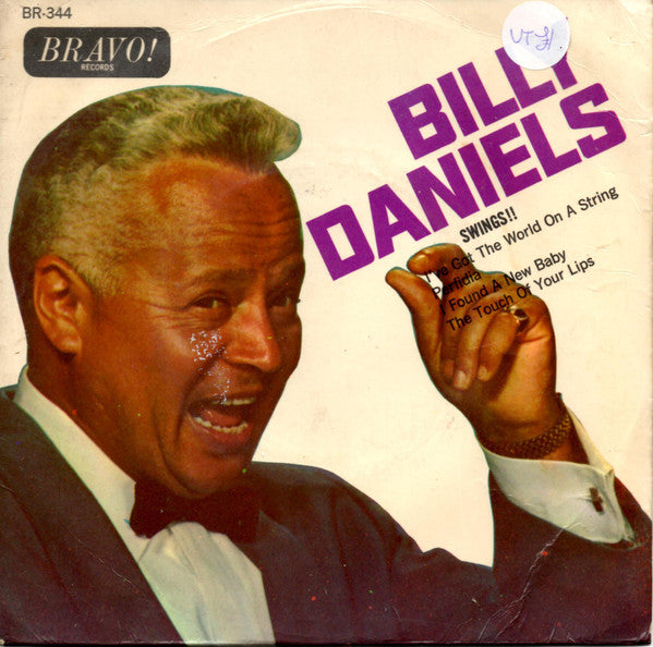 Billy Daniels : Billy Daniel Swings (7", EP)