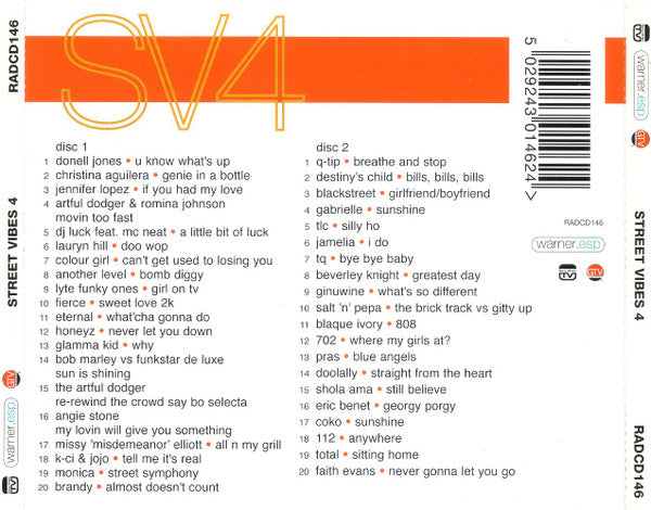 Various : Street Vibes 4 (2xCD, Comp)