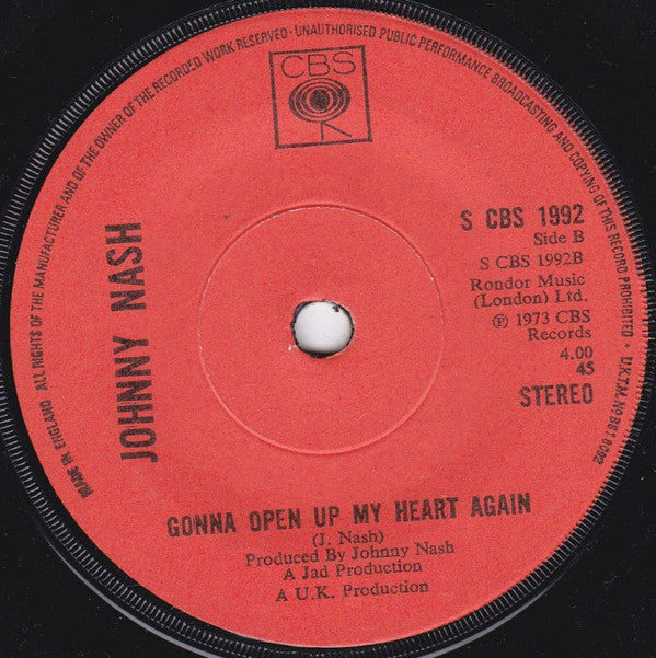 Johnny Nash : Loving You (7")