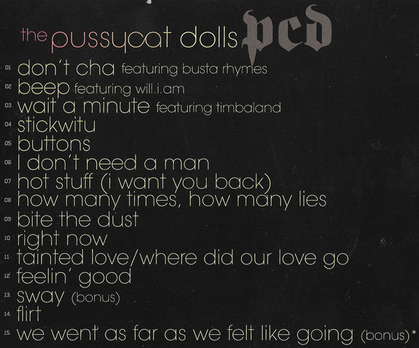The Pussycat Dolls : PCD (CD, Album, S/Edition, UK )