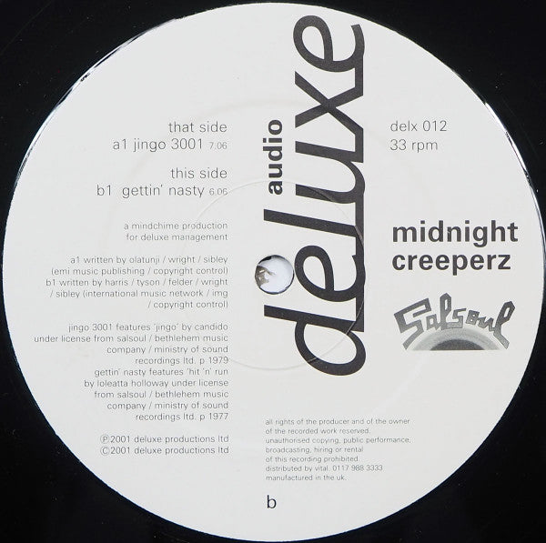 Midnight Creeperz : #3 (12")