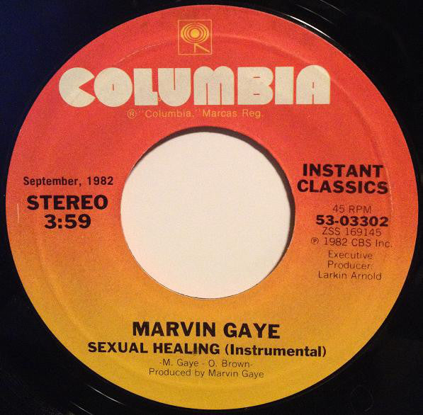 Marvin Gaye : Sexual Healing (7", Single, RE)
