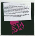 Eva Simons : Silly Boy (CDr, Single, Promo)