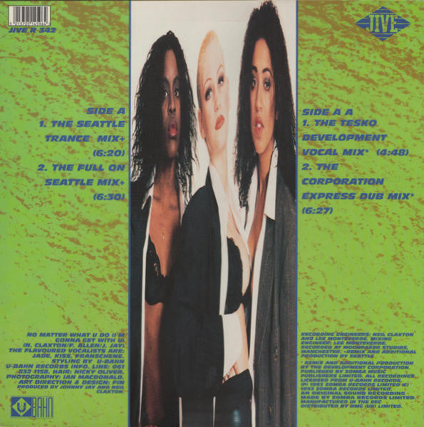 The Flavour : No Matter What U Do (I'm Gonna Get With U) (12", Single)