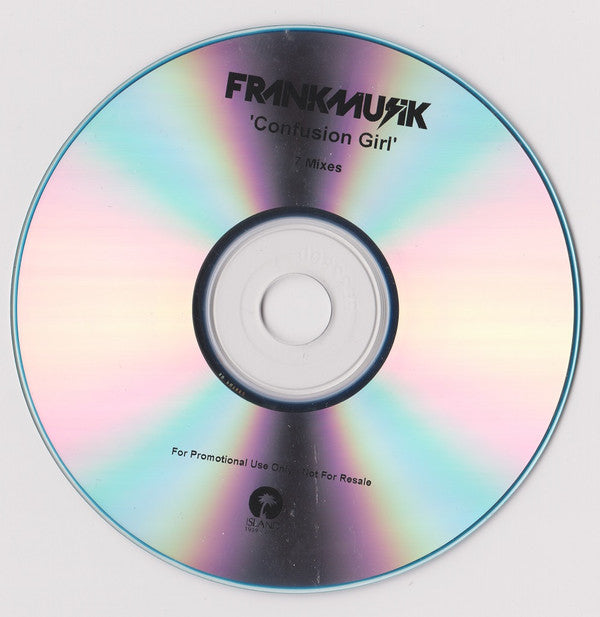 Frankmusik : Confusion Girl (Remixes) (CDr, Maxi, Promo)