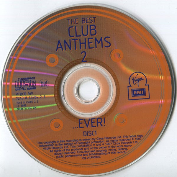 Various : The Best Club Anthems 2...Ever! (2xCD, Mixed)