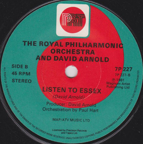 Royal Philharmonic Orchestra And David Arnold (15) : Hooked On Christmas (7", Single)