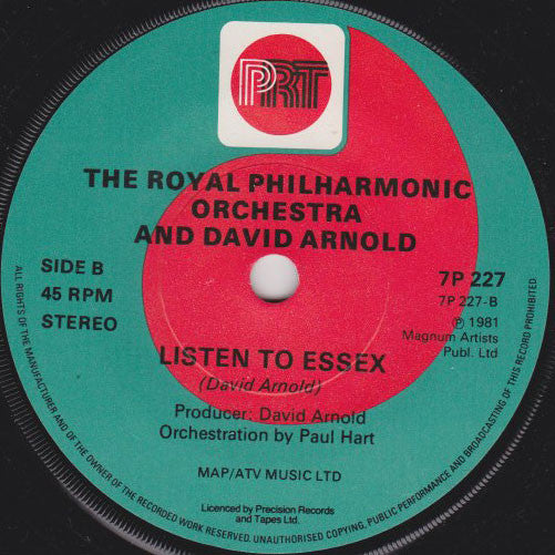 Royal Philharmonic Orchestra And David Arnold (15) With The Choir Of Chelmsford Cathedral : Christmas Carousel (7", Single)