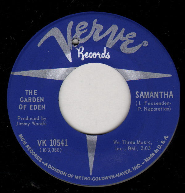 The Garden Of Eden (2) : Flower Man / Samantha (7", Single)