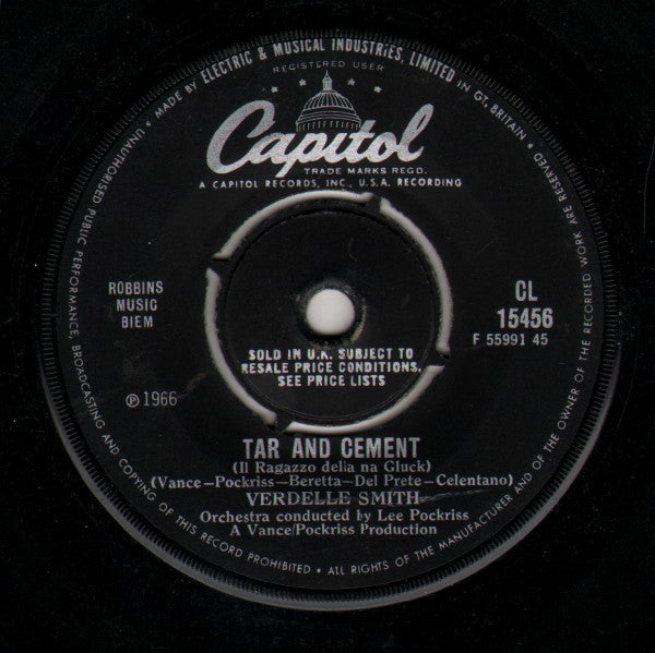 Verdelle Smith : Tar And Cement (7", Single)