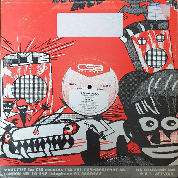 Skanga (4) : Hey Fred! (You Need A Sunbed) (12")