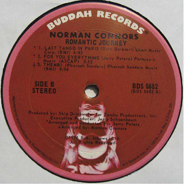 Norman Connors : Romantic Journey (LP, Album, San)