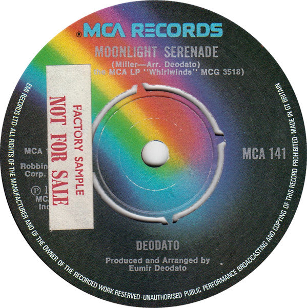 Eumir Deodato : Moonlight Serenade / Havanna Strut (7", Single)