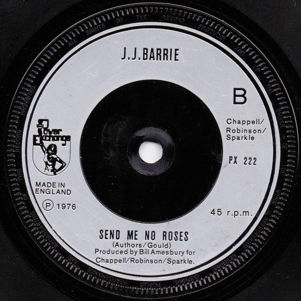 J. J. Barrie : Wheres The Reason (7", Single, Sil)