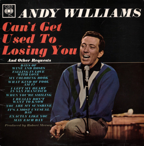 Andy Williams : Can't Get Used To Losing You (LP, Album)