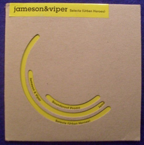 Jameson & MC Viper : Selecta (Urban Heroes) (CD, Single, Promo)
