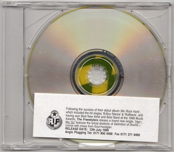 Freestylers Featuring Definition Of Sound : Here We Go (CD, Single)