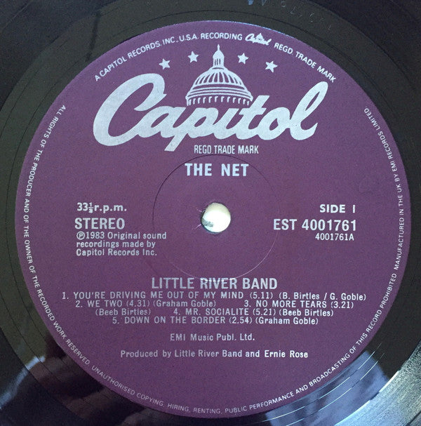 Little River Band : The Net (LP, Album)
