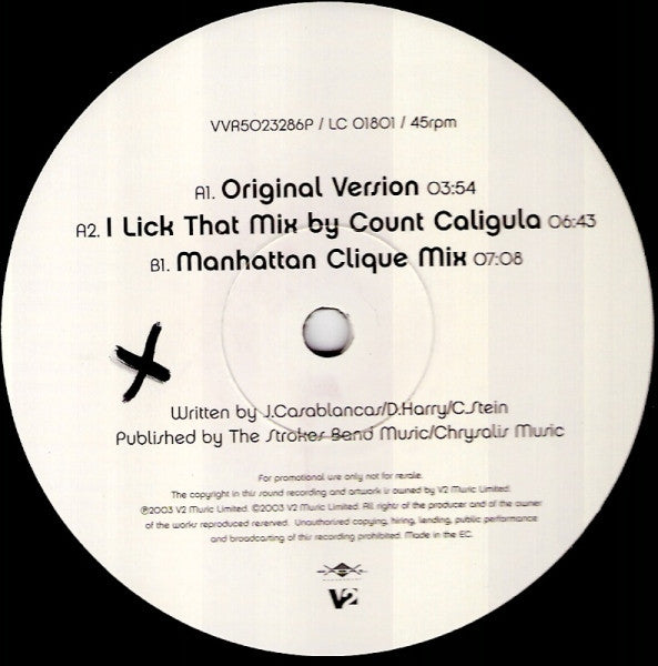 Vitamin C (2) : Last Nite (12", Promo)