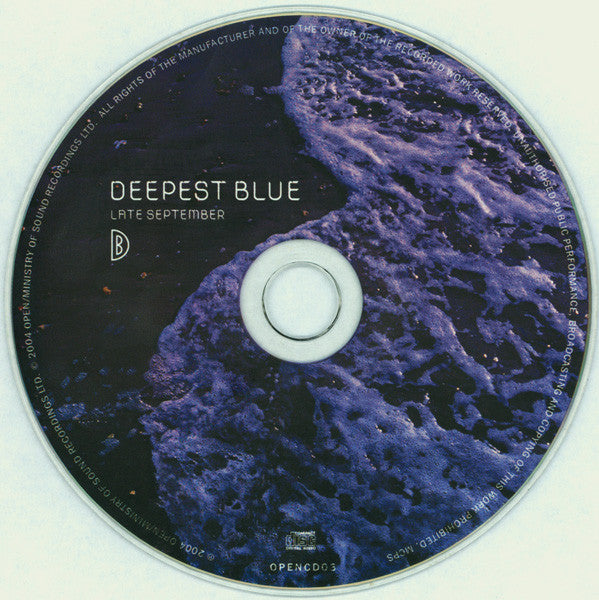 Deepest Blue : Late September (CD, Album)
