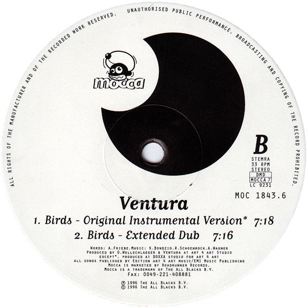 Ventura : Birds (12", Maxi)